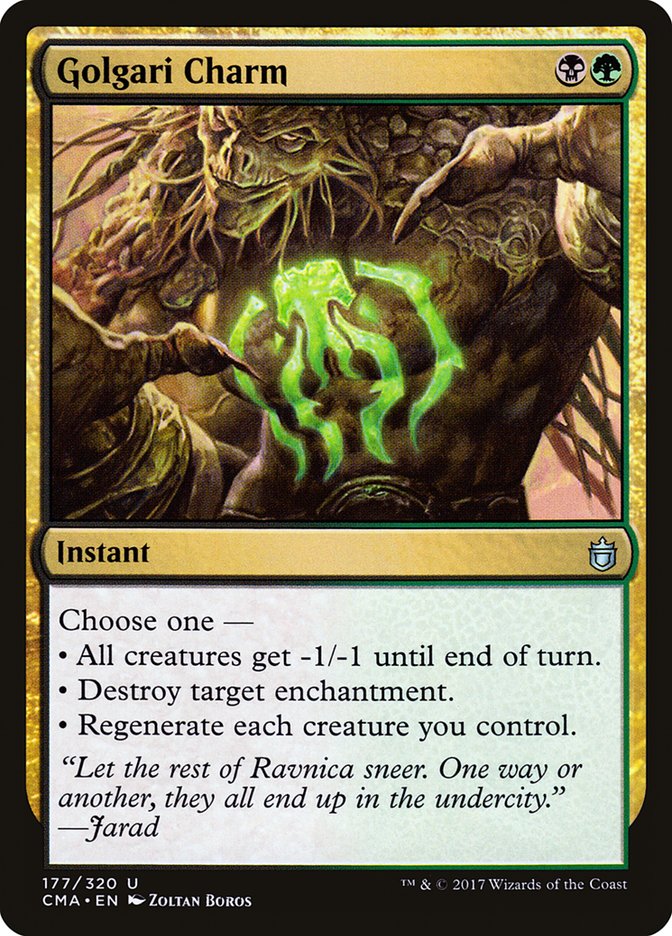 Golgari Charm [Commander Anthology] | Deep Dive Games St. Marys