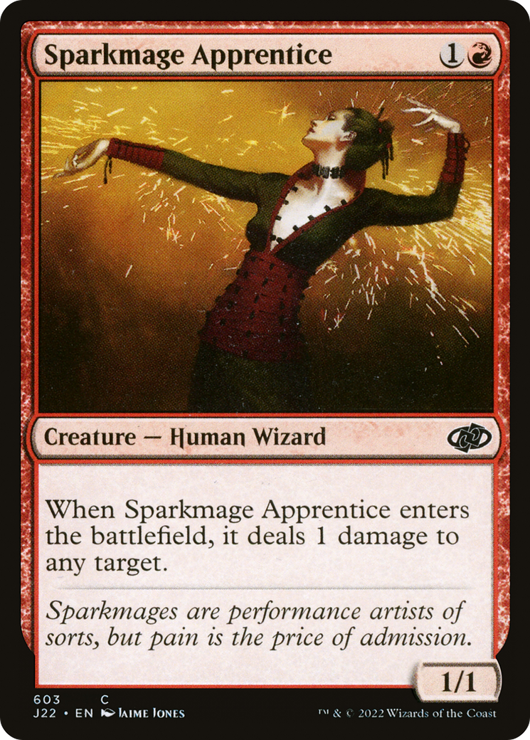 Sparkmage Apprentice [Jumpstart 2022] | Deep Dive Games St. Marys