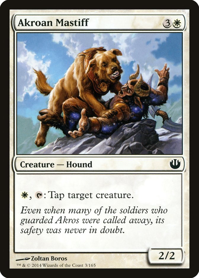 Akroan Mastiff [Journey into Nyx] | Deep Dive Games St. Marys