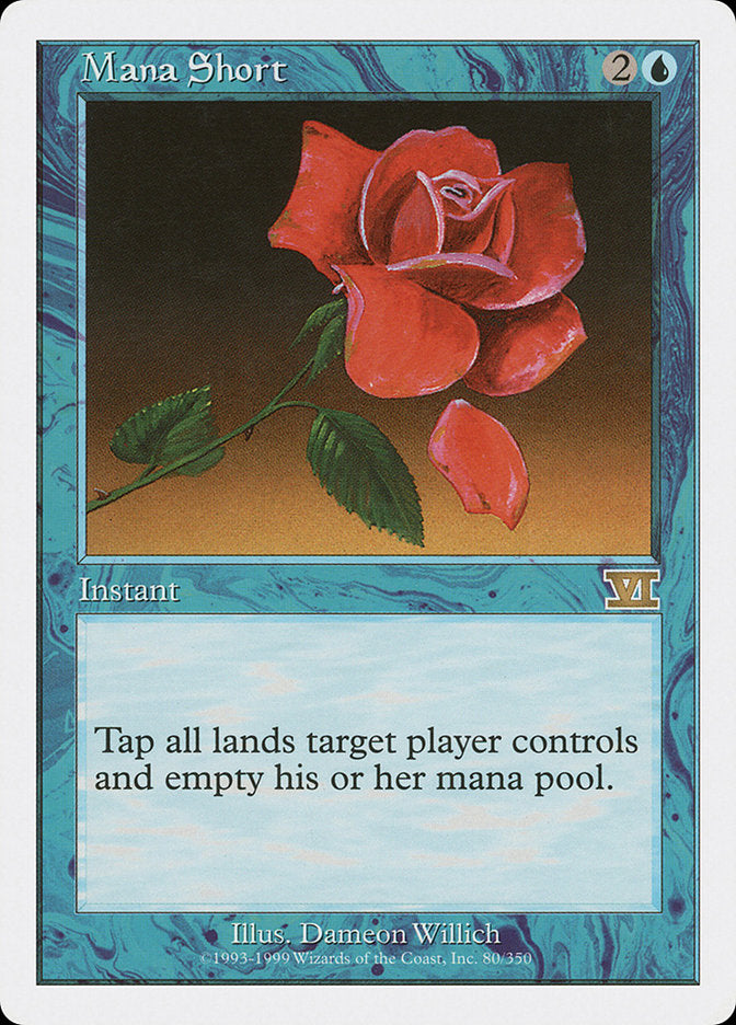 Mana Short [Classic Sixth Edition] | Deep Dive Games St. Marys