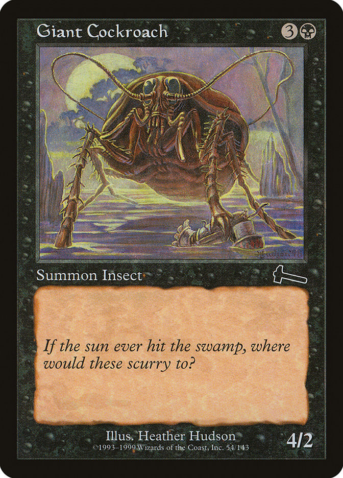 Giant Cockroach [Urza's Legacy] | Deep Dive Games St. Marys