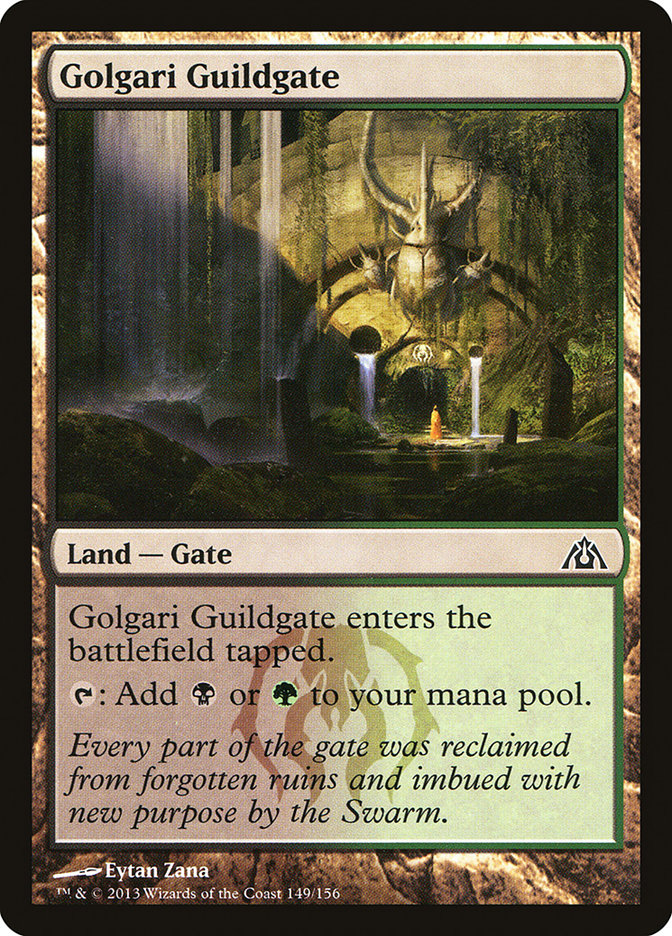 Golgari Guildgate [Dragon's Maze] | Deep Dive Games St. Marys