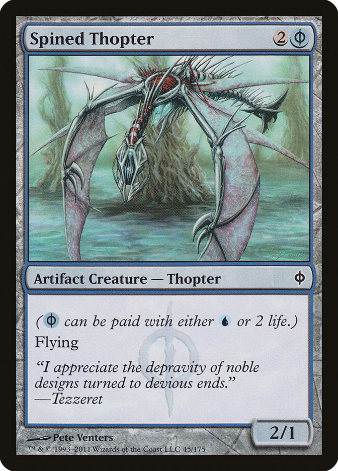 Spined Thopter [New Phyrexia] | Deep Dive Games St. Marys