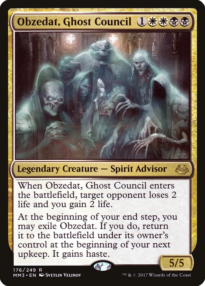 Obzedat, Ghost Council [Modern Masters 2017] | Deep Dive Games St. Marys