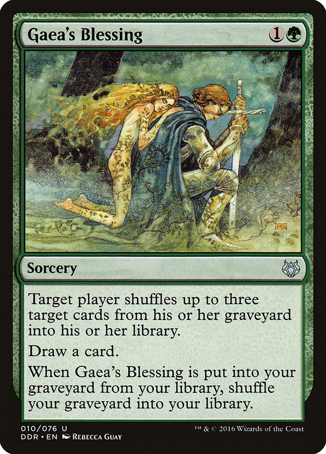 Gaea's Blessing [Duel Decks: Nissa vs. Ob Nixilis] | Deep Dive Games St. Marys
