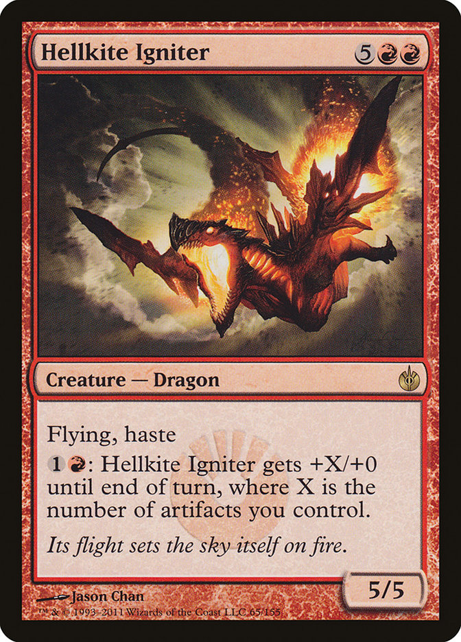 Hellkite Igniter [Mirrodin Besieged] | Deep Dive Games St. Marys