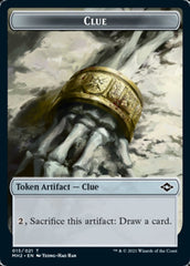 Clue (15) // Thopter Double-Sided Token [Modern Horizons 2 Tokens] | Deep Dive Games St. Marys