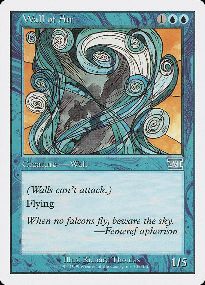 Wall of Air [Classic Sixth Edition] | Deep Dive Games St. Marys