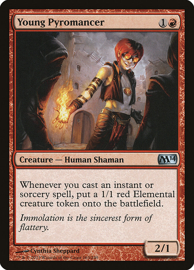 Young Pyromancer [Magic 2014] | Deep Dive Games St. Marys