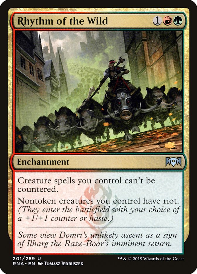 Rhythm of the Wild [Ravnica Allegiance] | Deep Dive Games St. Marys