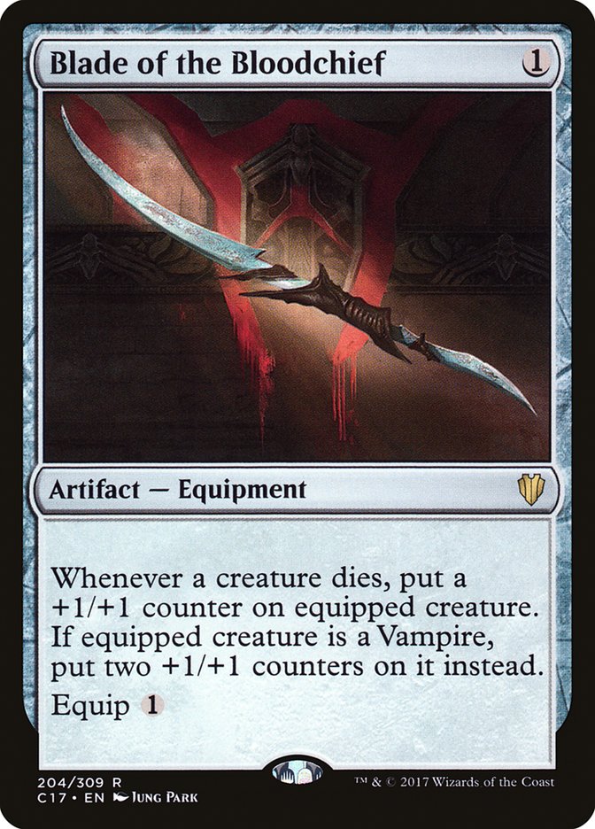 Blade of the Bloodchief [Commander 2017] | Deep Dive Games St. Marys