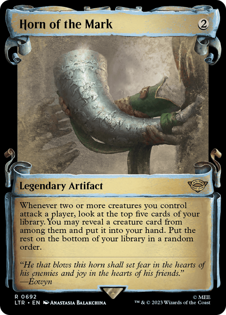 Horn of the Mark [The Lord of the Rings: Tales of Middle-Earth Showcase Scrolls] | Deep Dive Games St. Marys