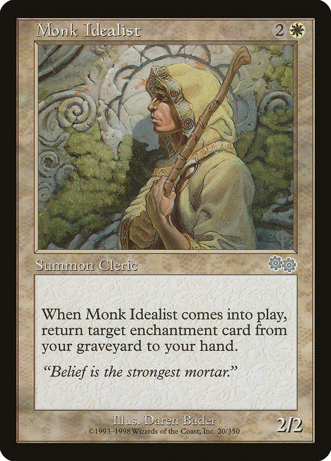 Monk Idealist [Urza's Saga] | Deep Dive Games St. Marys
