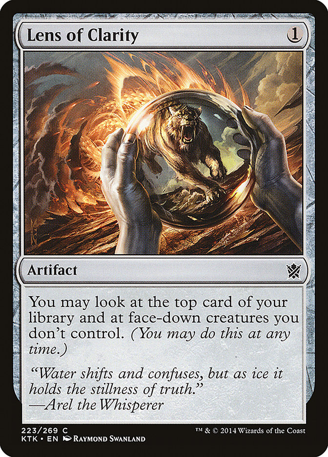 Lens of Clarity [Khans of Tarkir] | Deep Dive Games St. Marys
