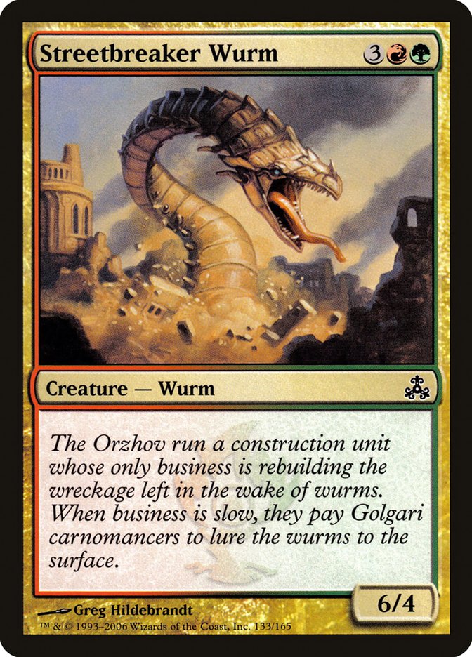 Streetbreaker Wurm [Guildpact] | Deep Dive Games St. Marys