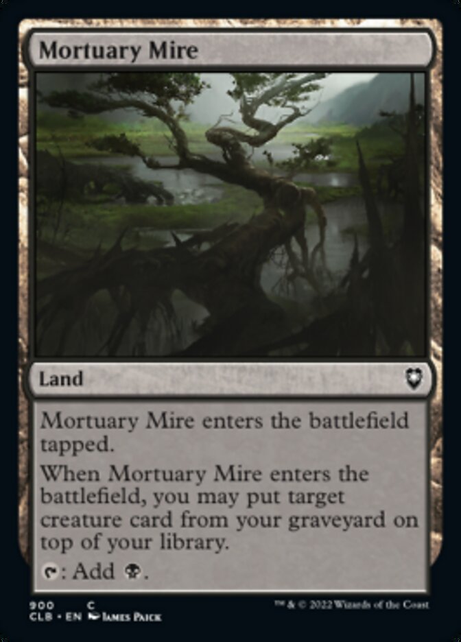 Mortuary Mire [Commander Legends: Battle for Baldur's Gate] | Deep Dive Games St. Marys