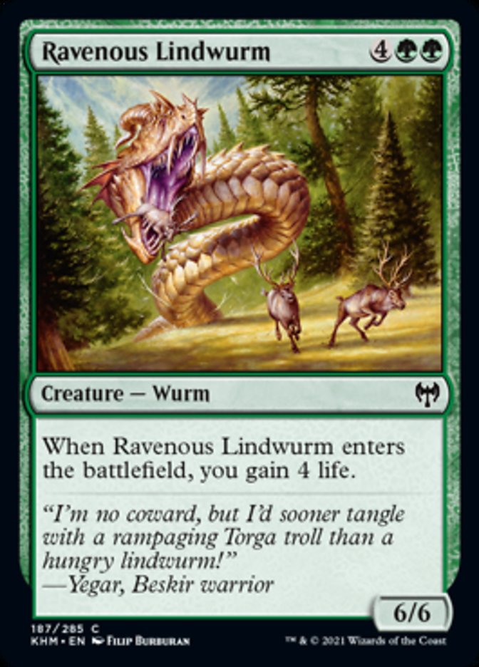 Ravenous Lindwurm [Kaldheim] | Deep Dive Games St. Marys