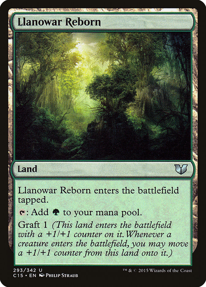 Llanowar Reborn [Commander 2015] | Deep Dive Games St. Marys