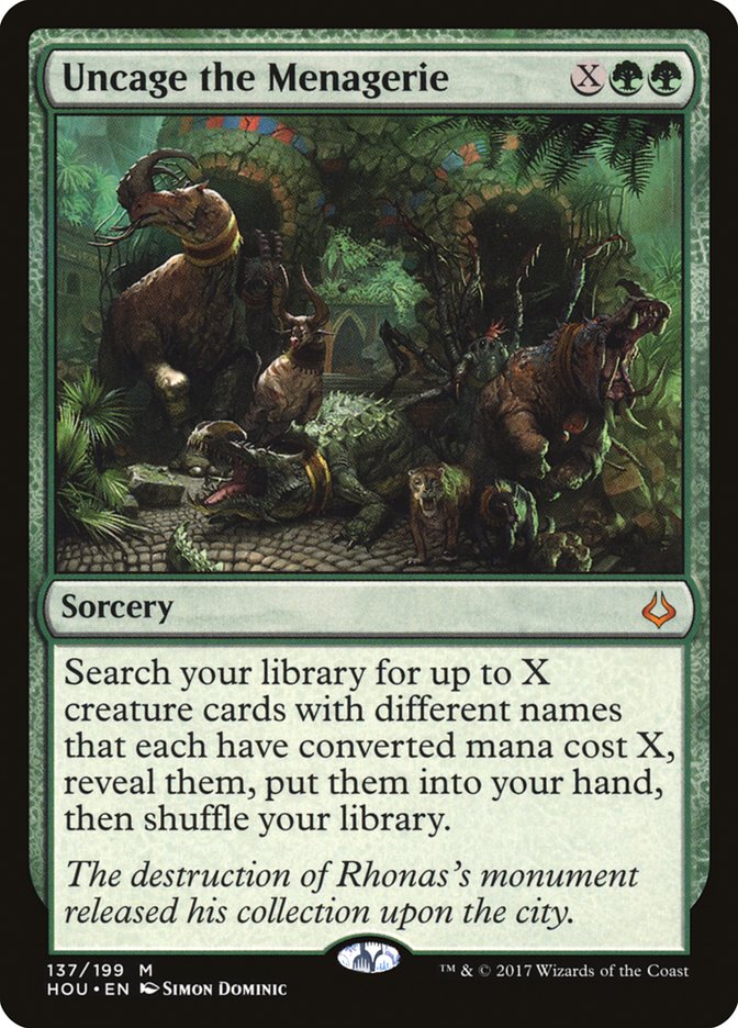 Uncage the Menagerie [Hour of Devastation] | Deep Dive Games St. Marys