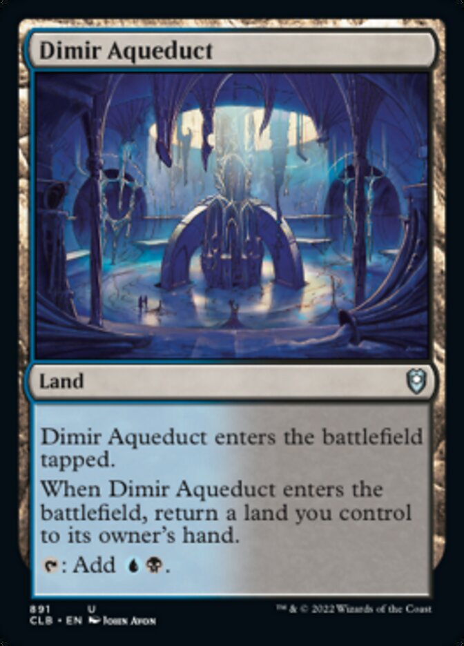 Dimir Aqueduct [Commander Legends: Battle for Baldur's Gate] | Deep Dive Games St. Marys