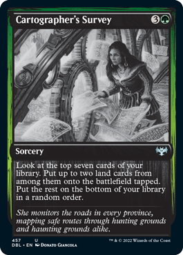 Cartographer's Survey [Innistrad: Double Feature] | Deep Dive Games St. Marys