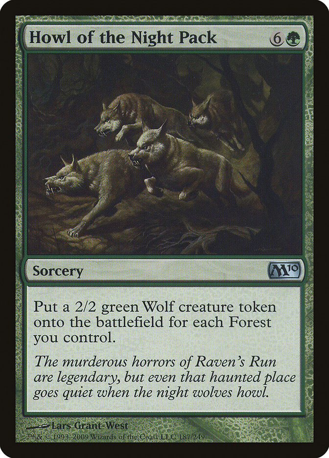 Howl of the Night Pack [Magic 2010] | Deep Dive Games St. Marys
