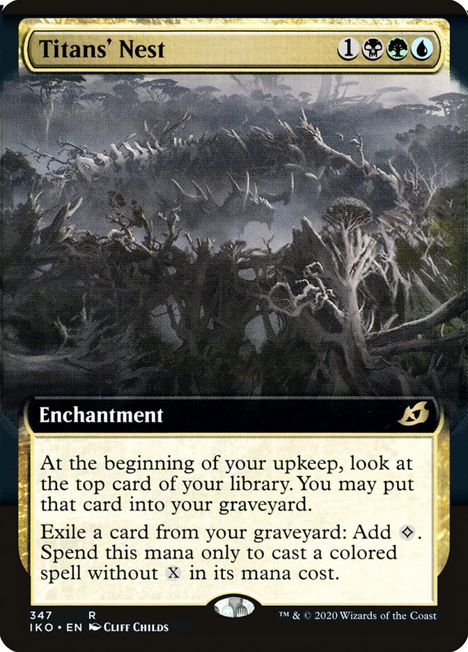 Titans' Nest (Extended Art) [Ikoria: Lair of Behemoths] | Deep Dive Games St. Marys