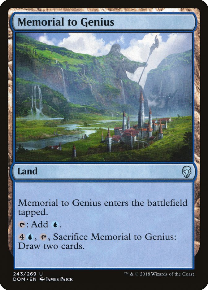 Memorial to Genius [Dominaria] | Deep Dive Games St. Marys