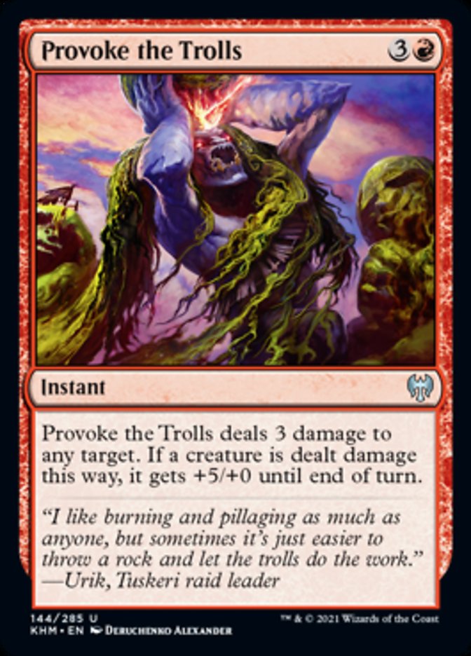 Provoke the Trolls [Kaldheim] | Deep Dive Games St. Marys