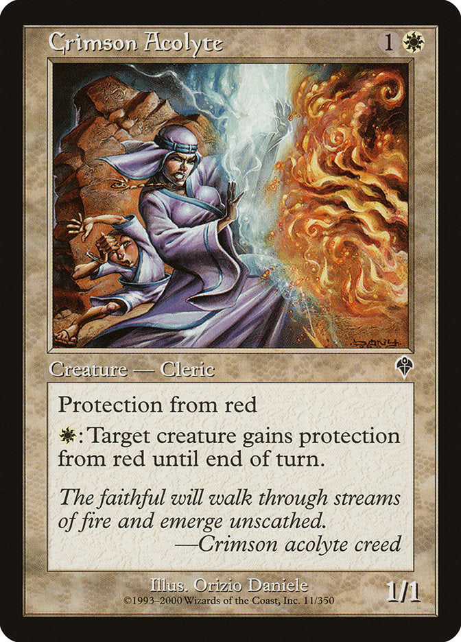 Crimson Acolyte [Invasion] | Deep Dive Games St. Marys