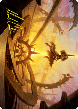 Katilda's Rising Dawn Art Card (Gold-Stamped Signature) [Innistrad: Crimson Vow Art Series] | Deep Dive Games St. Marys