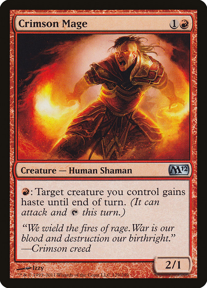 Crimson Mage [Magic 2012] | Deep Dive Games St. Marys