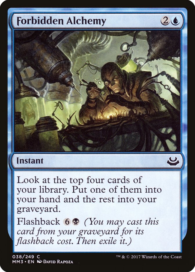 Forbidden Alchemy [Modern Masters 2017] | Deep Dive Games St. Marys