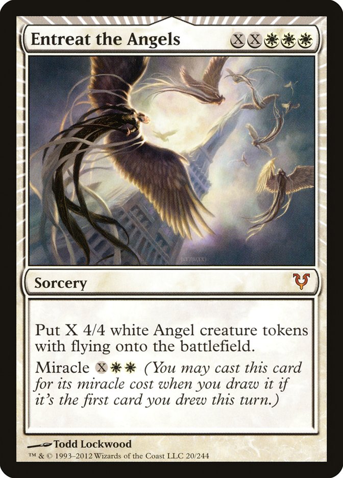 Entreat the Angels [Avacyn Restored] | Deep Dive Games St. Marys