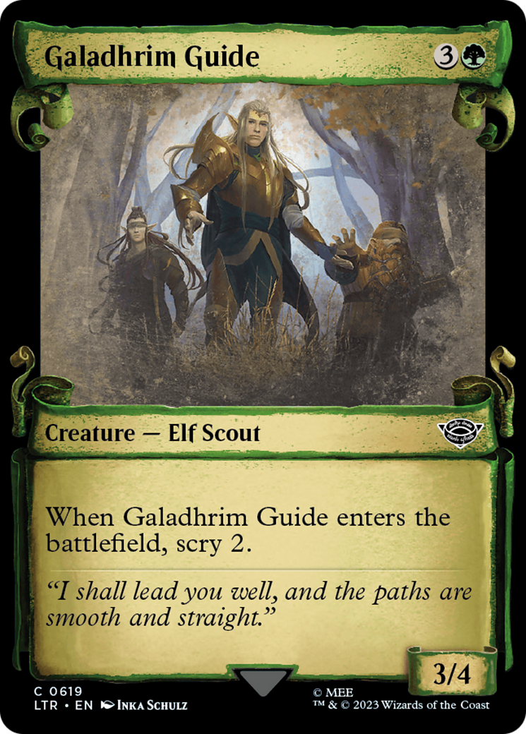 Galadhrim Guide [The Lord of the Rings: Tales of Middle-Earth Showcase Scrolls] | Deep Dive Games St. Marys