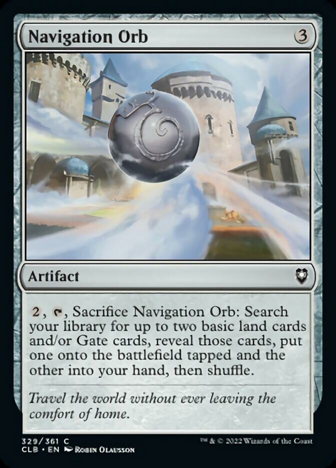Navigation Orb [Commander Legends: Battle for Baldur's Gate] | Deep Dive Games St. Marys