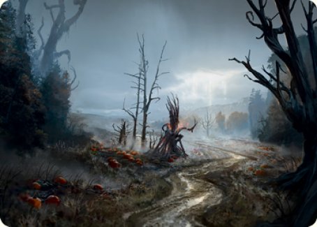 Overgrown Farmland Art Card [Innistrad: Midnight Hunt Art Series] | Deep Dive Games St. Marys