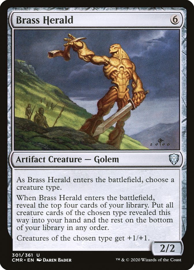 Brass Herald [Commander Legends] | Deep Dive Games St. Marys