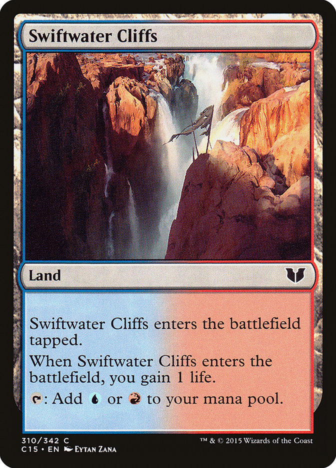 Swiftwater Cliffs [Commander 2015] | Deep Dive Games St. Marys