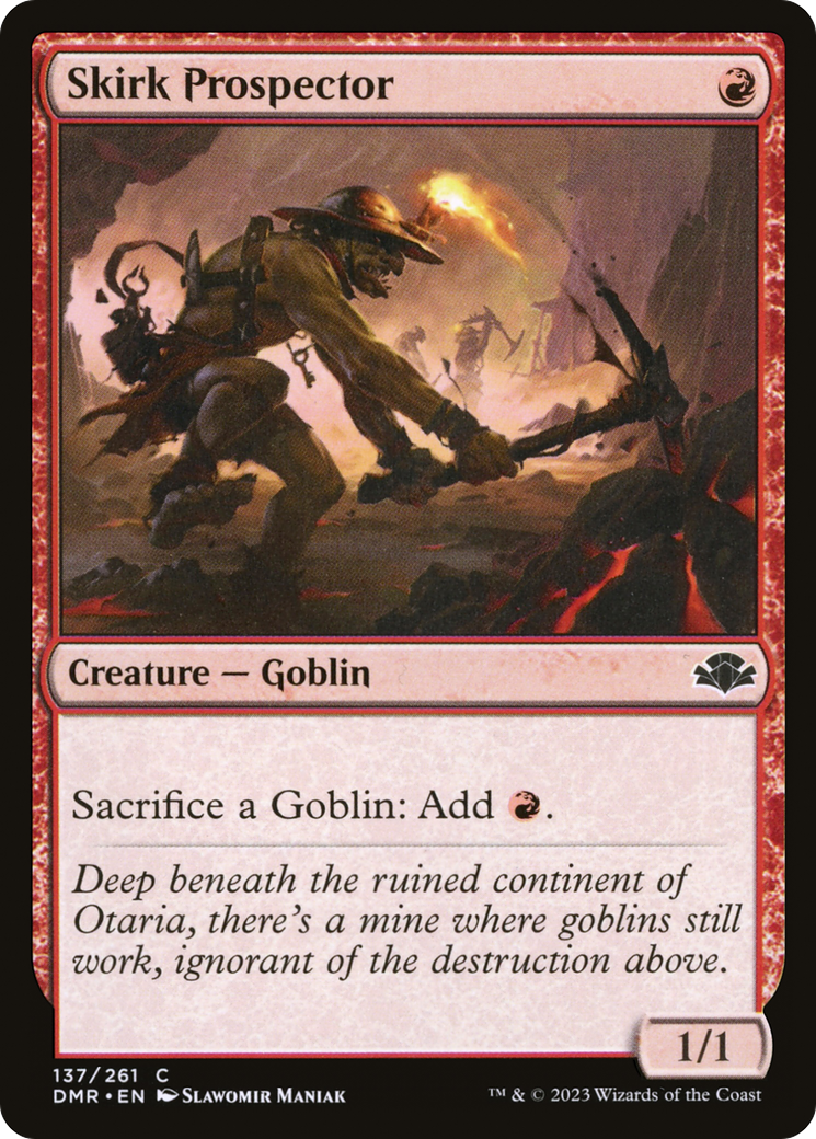 Skirk Prospector [Dominaria Remastered] | Deep Dive Games St. Marys
