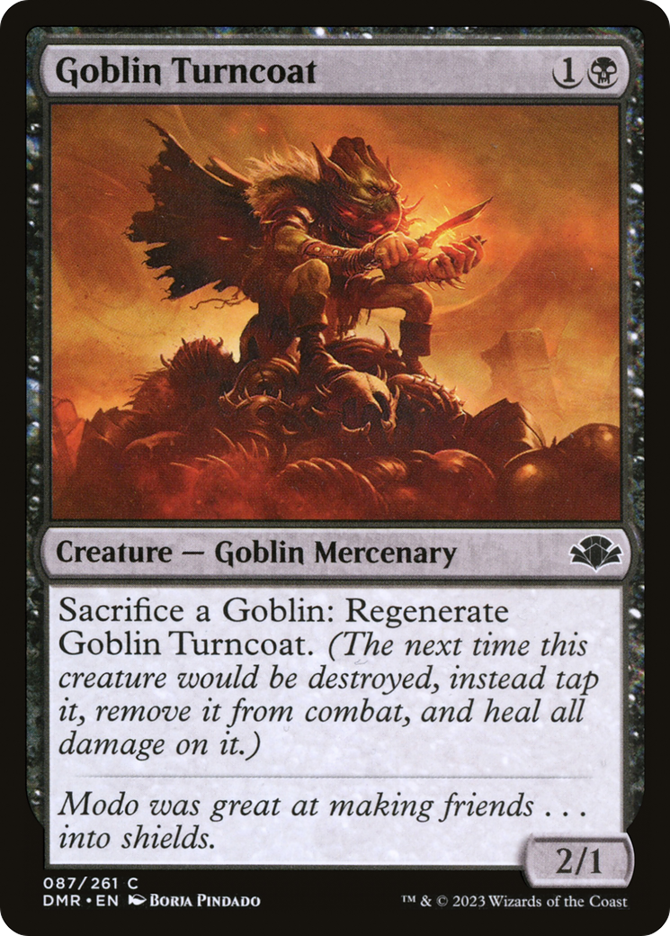 Goblin Turncoat [Dominaria Remastered] | Deep Dive Games St. Marys