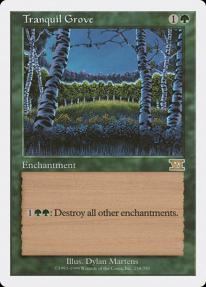 Tranquil Grove [Classic Sixth Edition] | Deep Dive Games St. Marys
