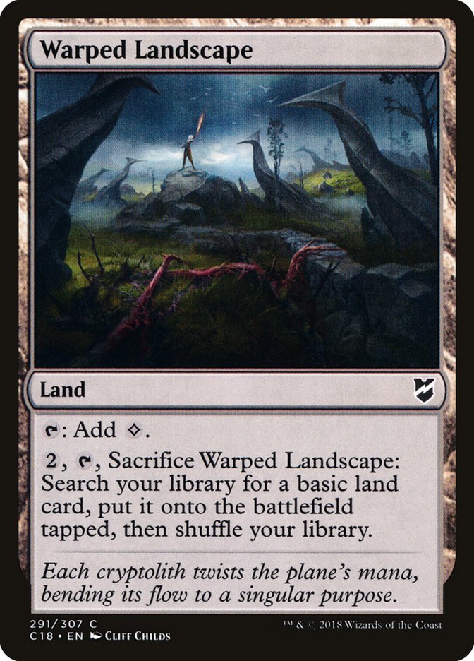 Warped Landscape [Commander 2018] | Deep Dive Games St. Marys