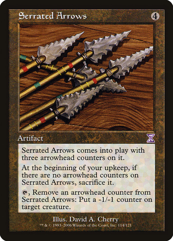 Serrated Arrows [Time Spiral Timeshifted] | Deep Dive Games St. Marys