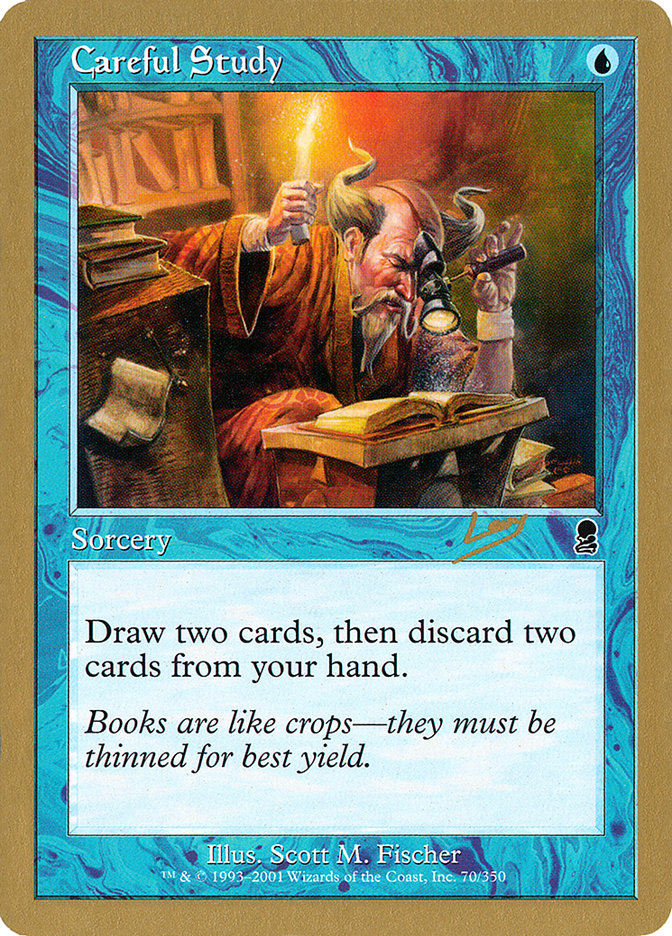 Careful Study (Raphael Levy) [World Championship Decks 2002] | Deep Dive Games St. Marys