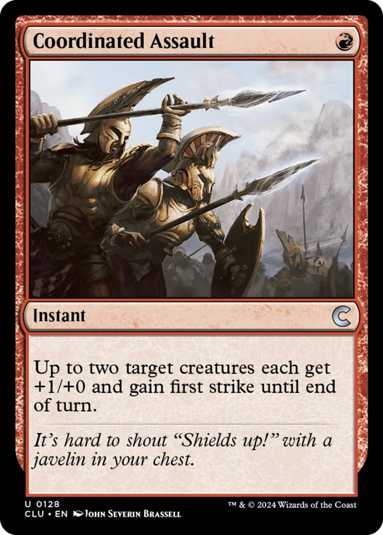 Coordinated Assault [Ravnica: Clue Edition] | Deep Dive Games St. Marys