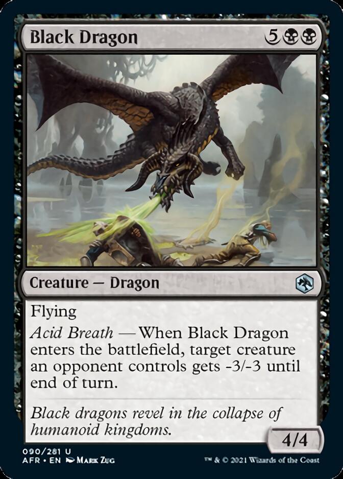 Black Dragon [Dungeons & Dragons: Adventures in the Forgotten Realms] | Deep Dive Games St. Marys