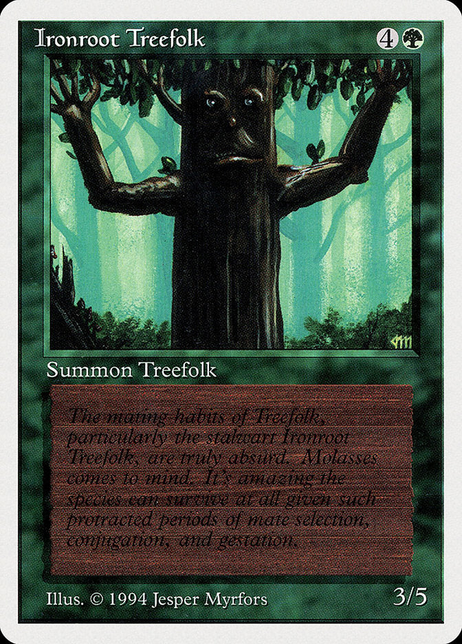 Ironroot Treefolk [Summer Magic / Edgar] | Deep Dive Games St. Marys