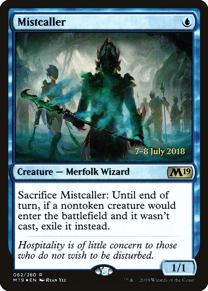 Mistcaller [Core Set 2019 Prerelease Promos] | Deep Dive Games St. Marys