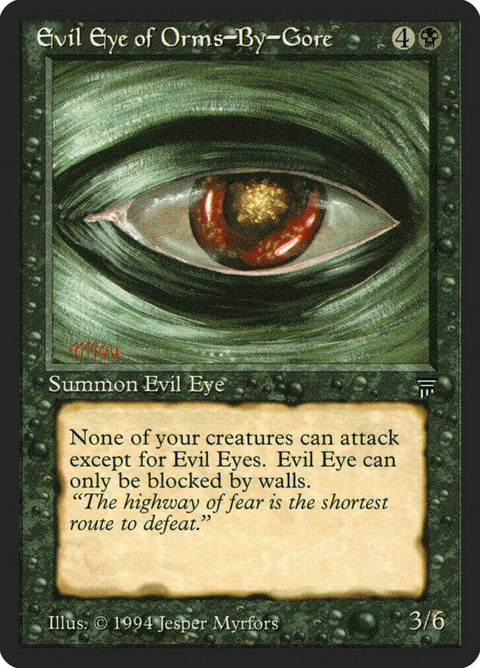 Evil Eye of Orms-by-Gore [Legends] | Deep Dive Games St. Marys
